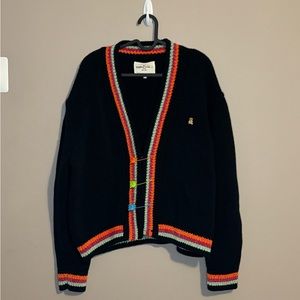 Teddy Fresh Colorful Cardigan with Bear Pins